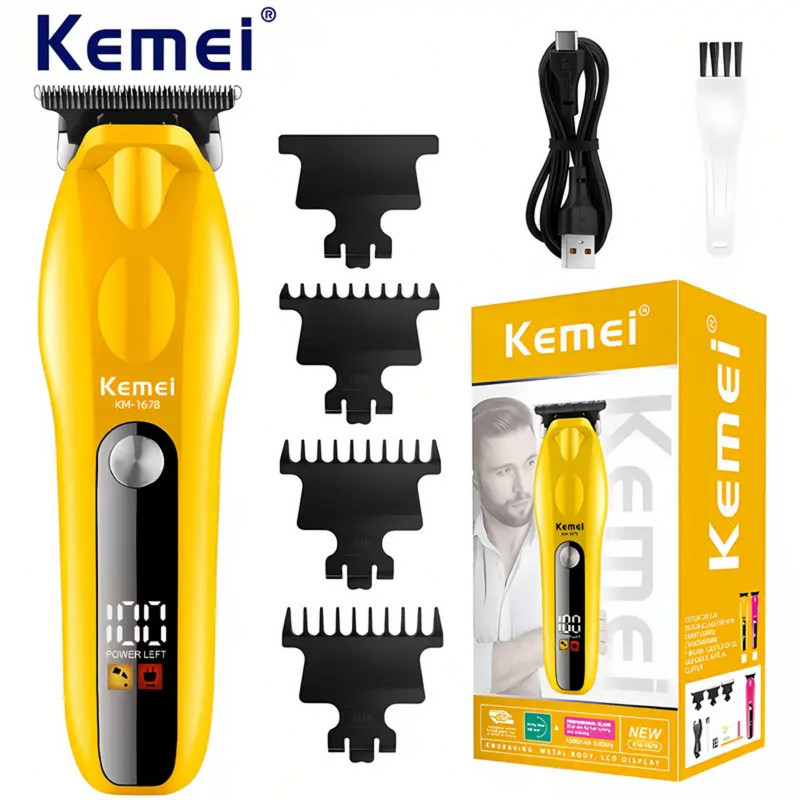 ماشین اصلاح موی سر و صورت شارژی کیمی مدل km-1678