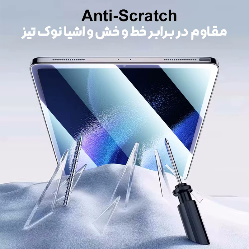 محافظ صفحه نمایش شیشه ای بادیگارد مدل TabG Frame مناسب برای تبلت شیائومی Redmi Pad SE 11 inch