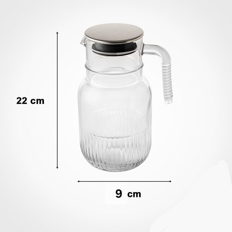 پارچ لیمون مدل درب استیل کد HS2349
