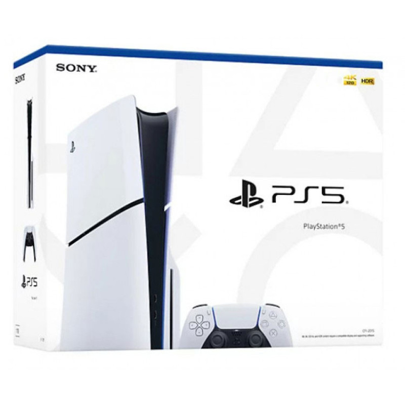 کنسول بازی سونی مدل PlayStation 5 Slim ظرفیت یک ترابایت ریجن 2016A اروپا به همراه دسته اضافی و پایه شارژر
