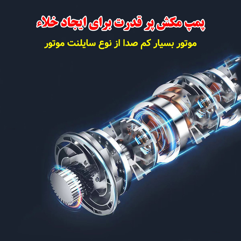 دستگاه وکیوم مدل چهار منظوره شارژی کد XW-699