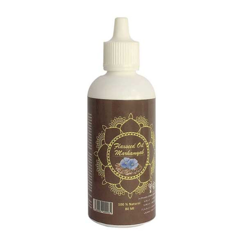 روغن صورت و بدن مرهم یاب مدل دانه کتان حجم 80 میلی لیتر
