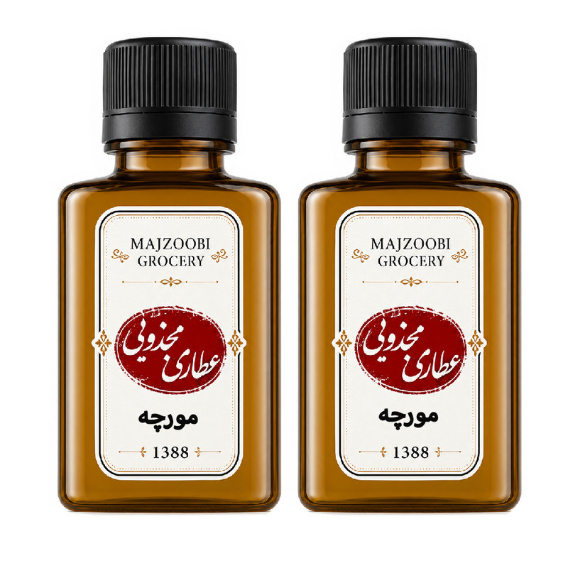 روغن مورچه عطاری مجذوبی مدل 001 حجم 60 میلی لیتر بسته 2 عددی