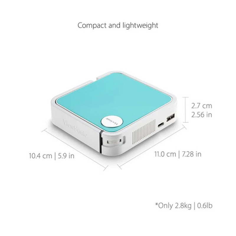 مینی ویدئو پروژکتور ویوسونیک مدل M1 Mini Plus - VS18107