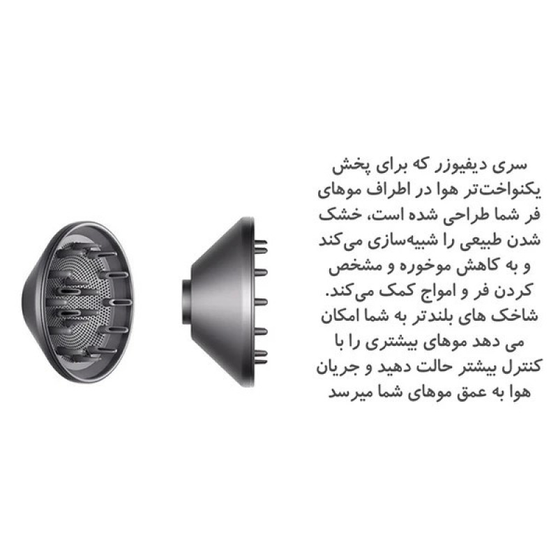 سشوار حرفه ای ۱۶۰۰ وات مدل MP40