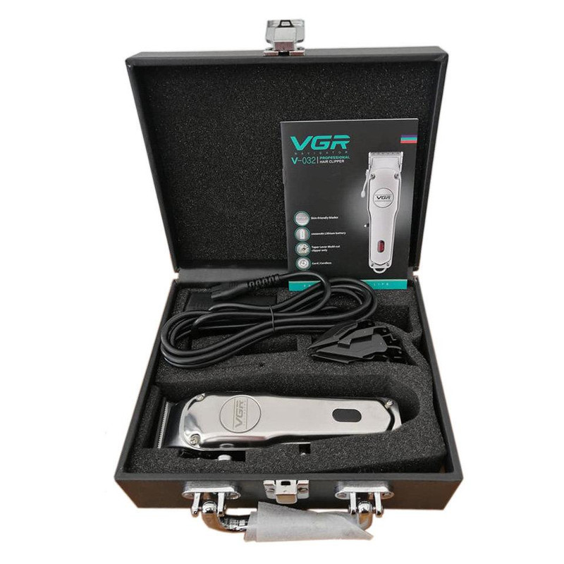 ماشین اصلاح موی سر و صورت وی جی ار مدل V-032