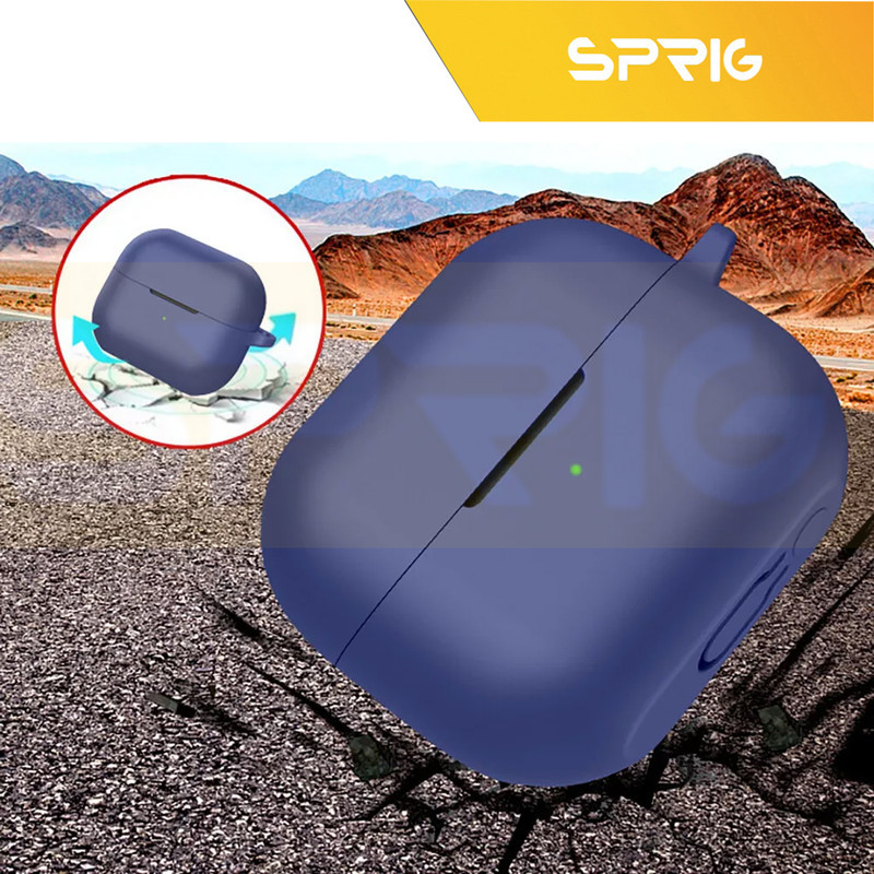 کاور اسپریگ مدل Silicon-SP مناسب برای کیس هدفون بی سیم سامسونگ Galaxy Buds 3  3 Pro