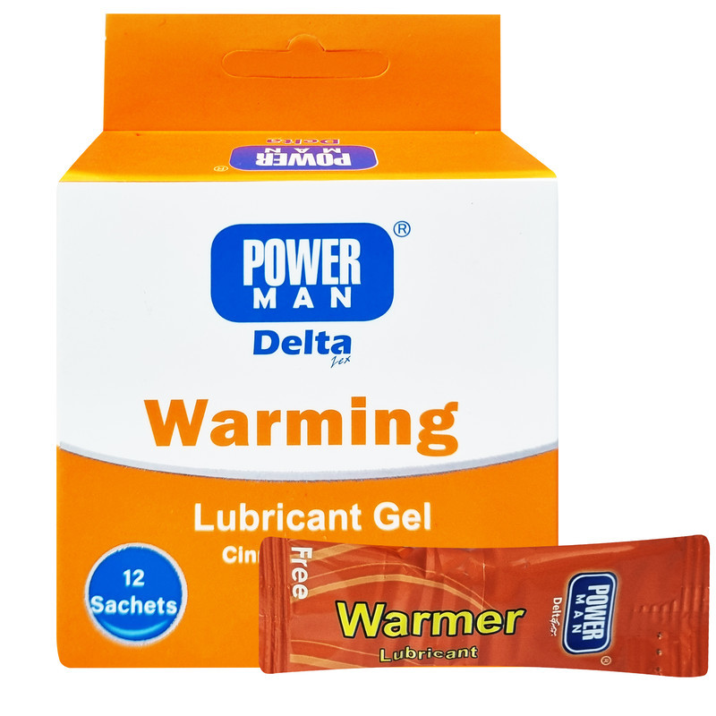 ژل تقویت جنسی دلتازکس مدل Warming بسته 12 عددی