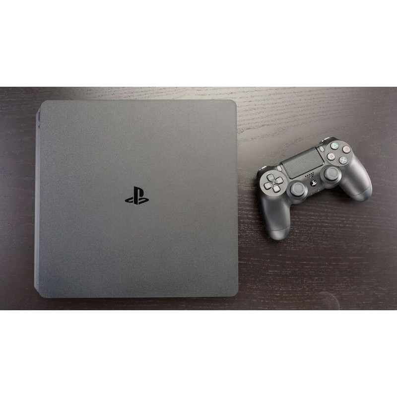 کنسول بازی سونی مدل Playstation 4 Slim ریجن 3 سری CUH-2218B ظرفیت 1 ترابایت به همراه کارت نصب 20 عدد بازی