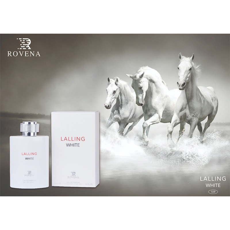 ادو پرفیوم مردانه روونا مدل Lalling White حجم 100 میلی لیتر