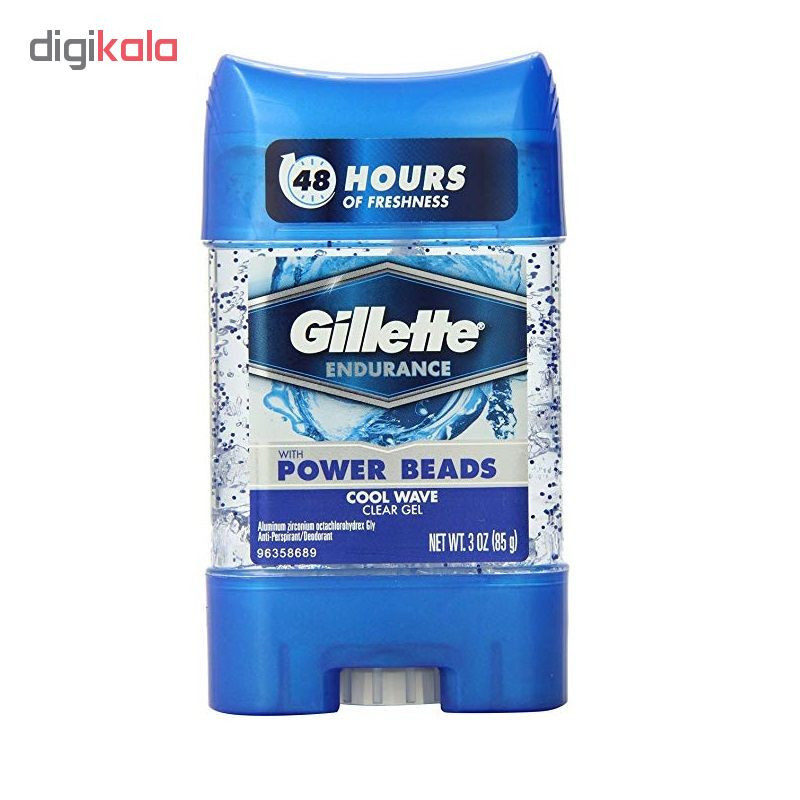 استیک ضد تعریق ژیلت مدل COOL WAVE حجم 85 میلی لیتر
