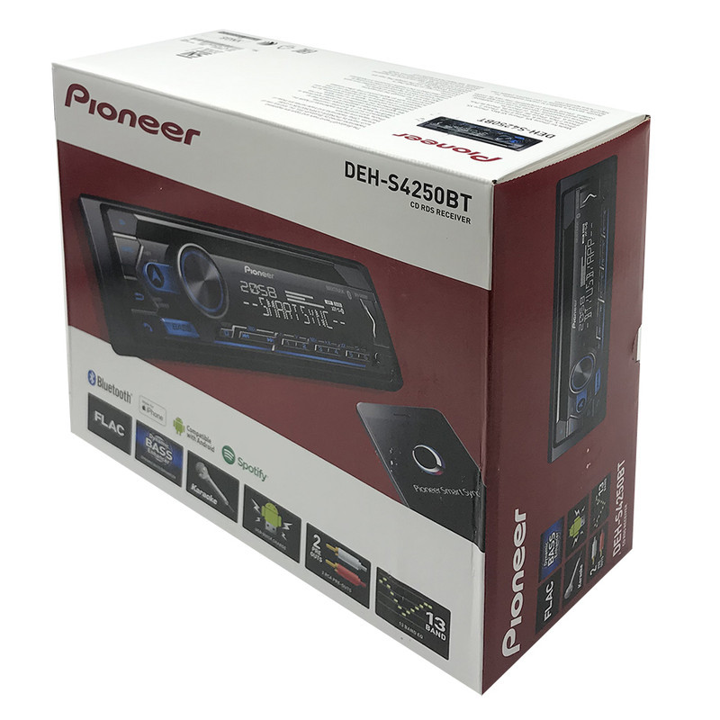 پخش کننده خودرو پایونیر مدل DEH-S4250BT