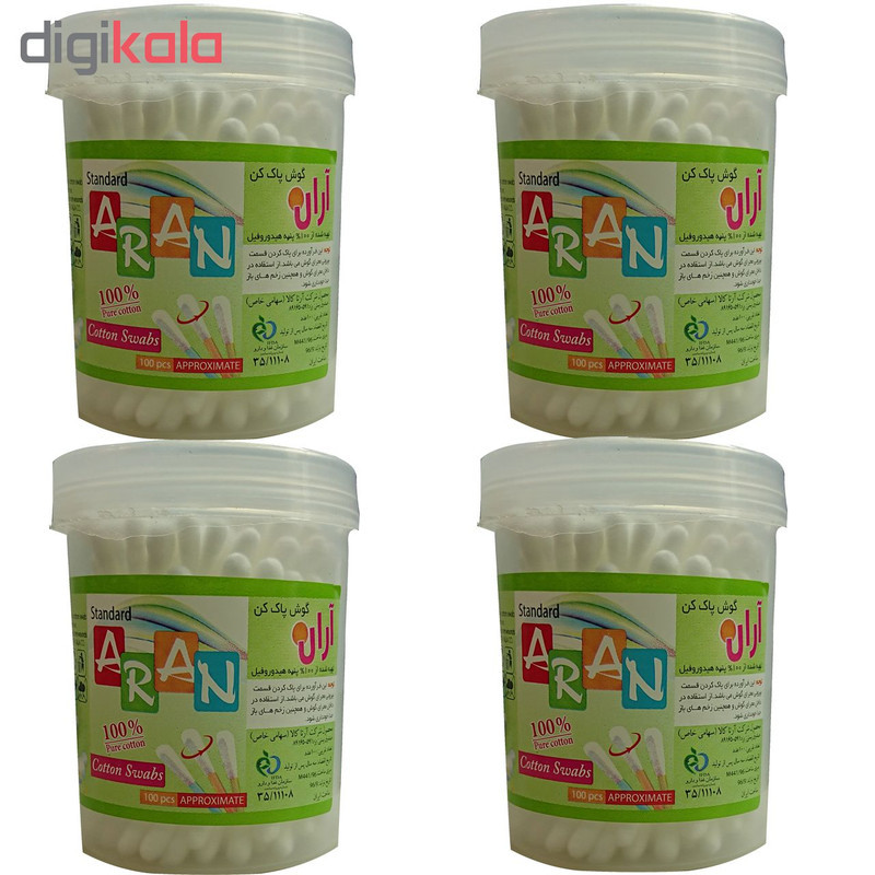گوش پاک کن آران مدل APPROXIMATE بسته 4 عددی
