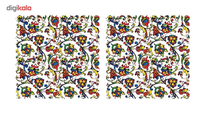 رومیزی رنس مدل T3-42081 سایز  40x40 سانتی متر مجموعه 2 عددی