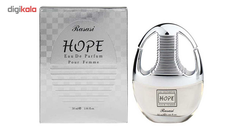 ادوپرفیوم زنانه رصاصی مدل Hope حجم 50 میلی لیتر