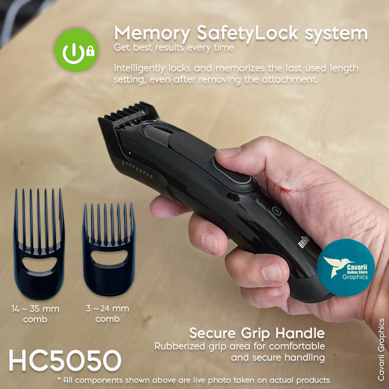 ماشین اصلاح موی سر و صورت براون مدل HC5050