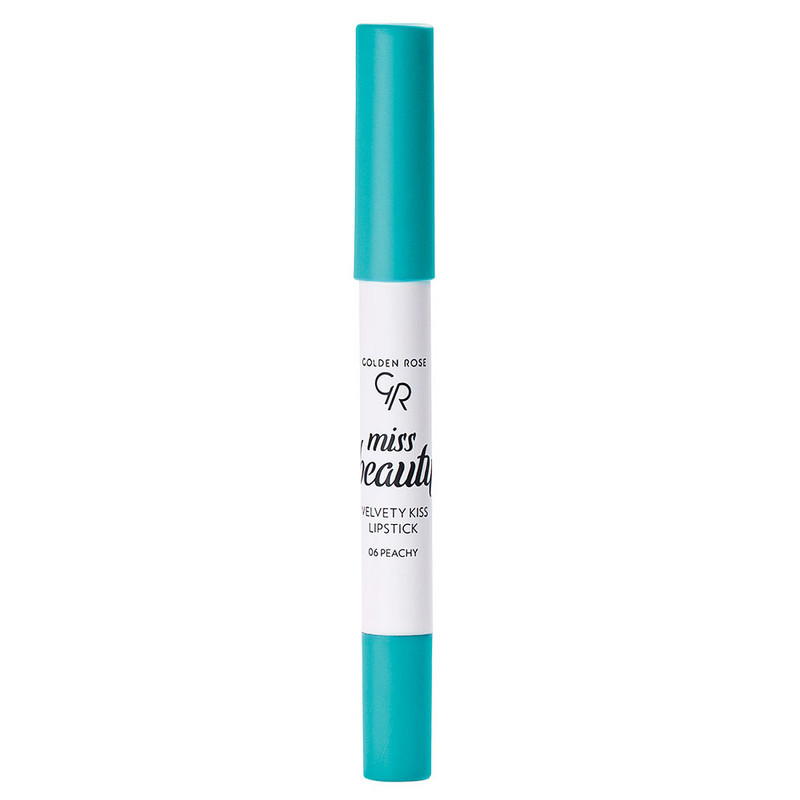 رژلب مدادی گلدن رز مدل  velvety kiss شماره 06