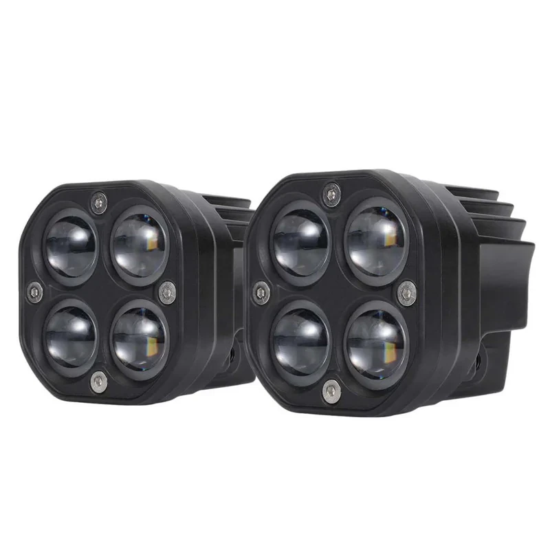 پروژکتور خودرو اچ اف دی مدل DRL-4  بسته دو عددی