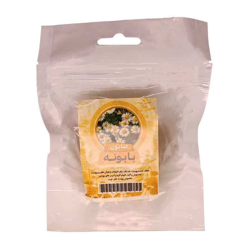 صابون بابونه فدک مدل طهور وزن 70 گرم