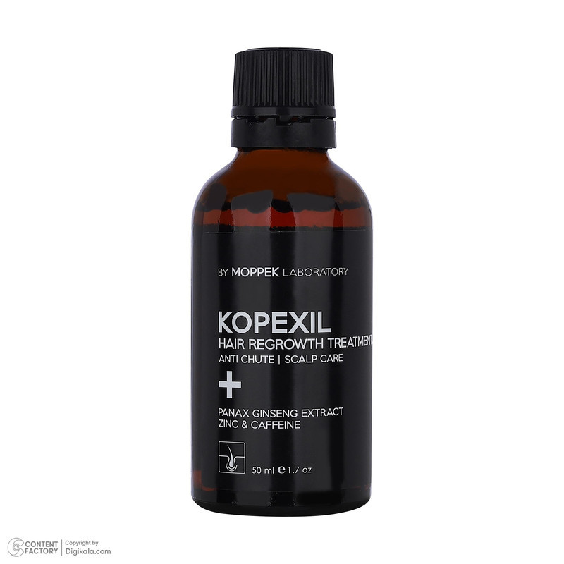 لوسیون تقویت‌کننده مو موپک مدل kopexil مناسب برای انواع مو حجم 50 میلی‌لیتر مجموعه 2 عددی