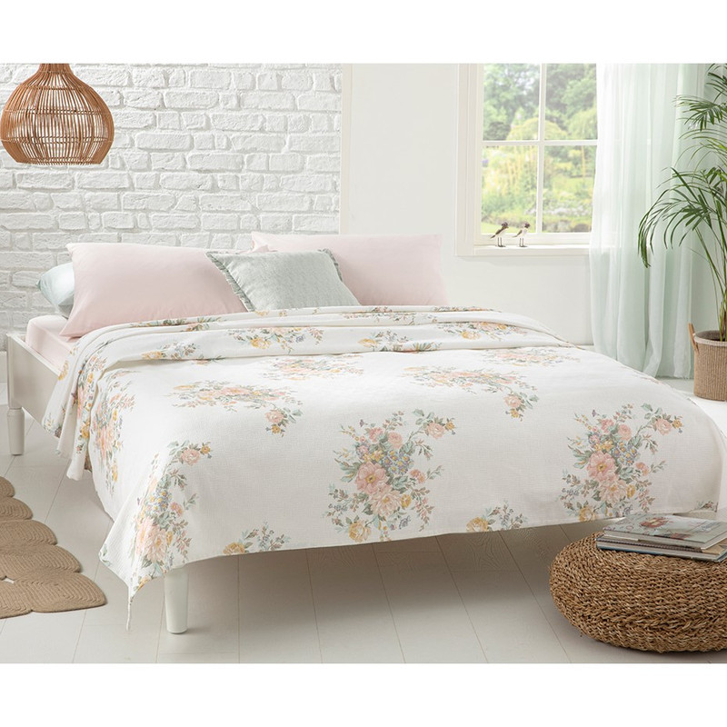 روتختی یک نفره انگلیش هوم مدل Cottage Garden سایز 220x150 سانتی‌متر