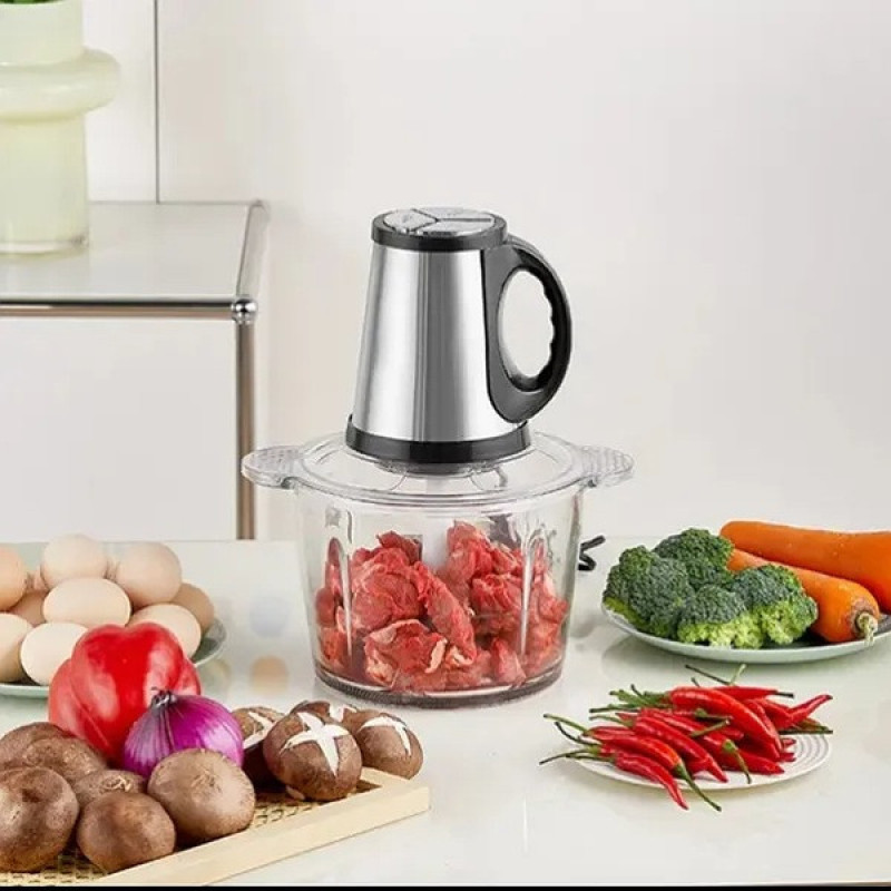خردکن 5000 میلی‌لیتر کوکینگ مدل 123 طرح دو موتوره دستی و برقی