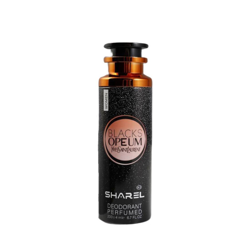 اسپری بدن زنانه شارل مدل Black Opium حجم 200 میلی لیتر