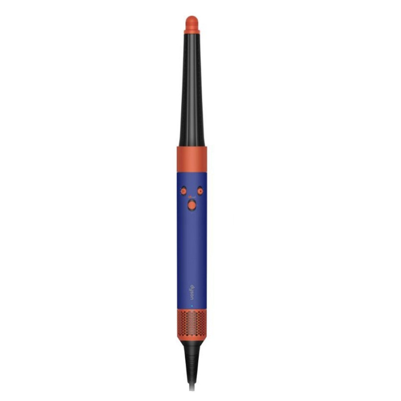 سشوار برس‌دار حالت‌دهنده 1300 وات دایسون مدل Airwrap id HS08، موتور AC، وزن 120 گرم، دارای سری دیسپانسر، متمرکز‌کننده باریک، متمرکز‌کننده پهن، سری شانه‌دار، سری برس‌دار گرد پهن با ویژگی صاف‌کنندگی، فرکنندگی، حجم‌دهندگی، با قابلیت فناوری تولید یون