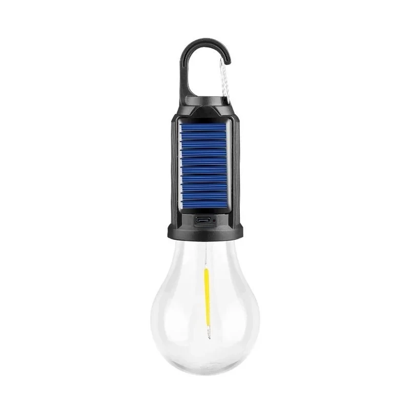 چراغ آویز چادر مدل  Solar Panel T01-B با نور آفتابی