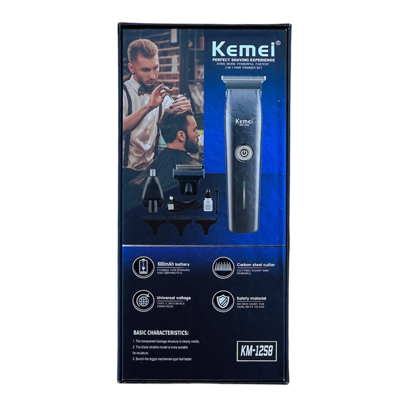 ماشین اصلاح موی صورت کیمی مدل KM--1258