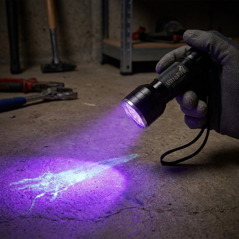 چراغ قوه اولترافایر مدل UV LIGHT