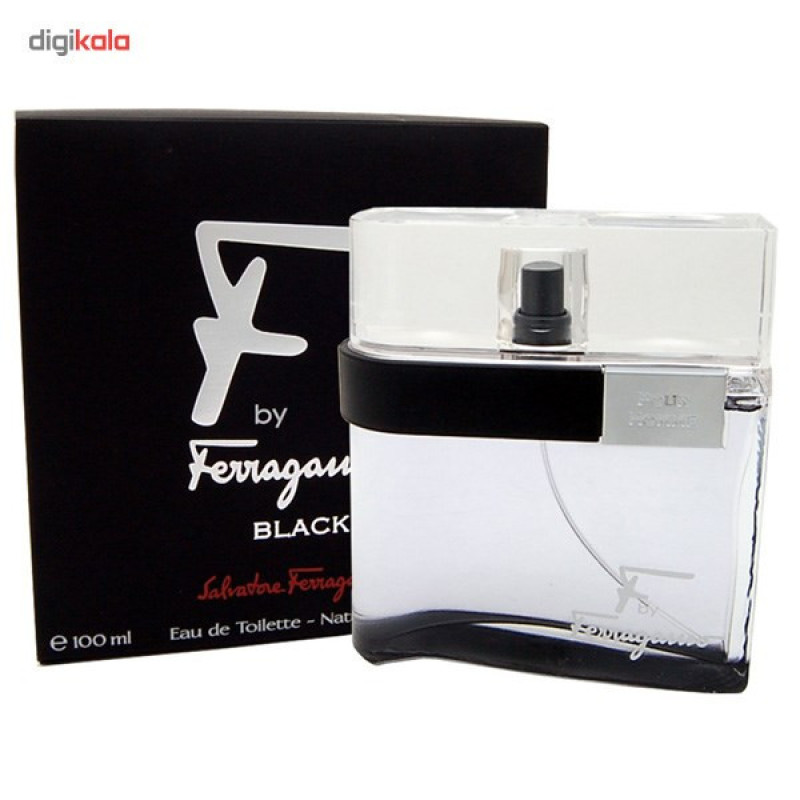 ادو تویلت مردانه سالواتوره فراگامو مدل F By Ferragamo Black حجم 100 میلی لیتر