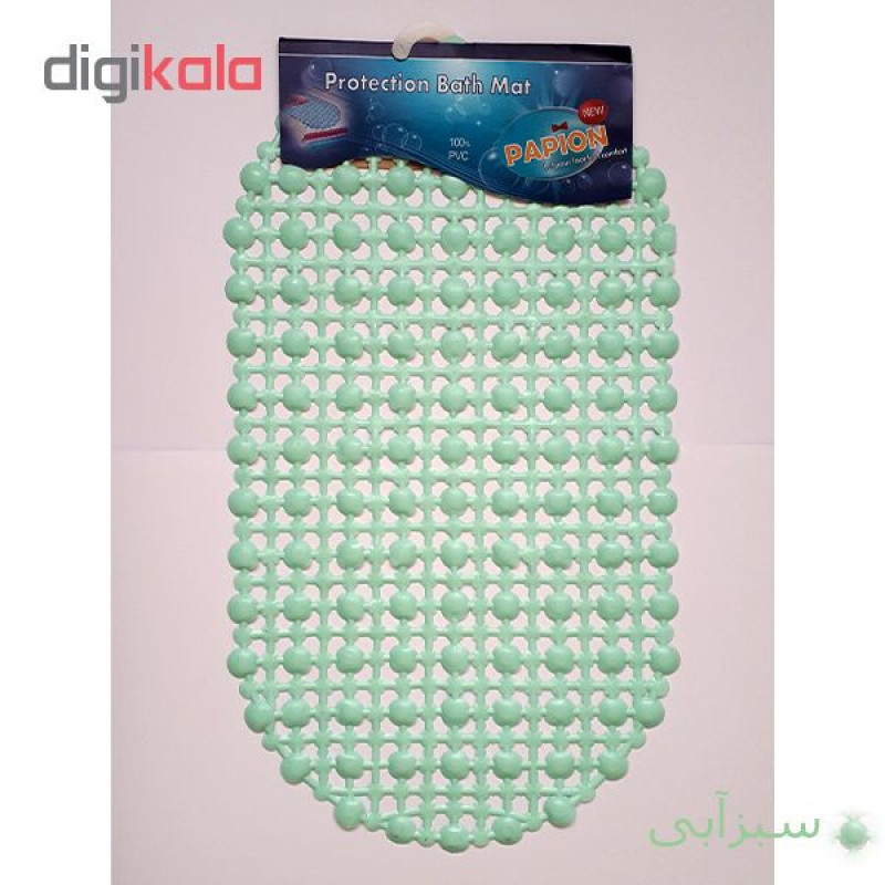 زیر پایی حمام پاپیون مدل L6670 سایز 63x35 سانتی متر