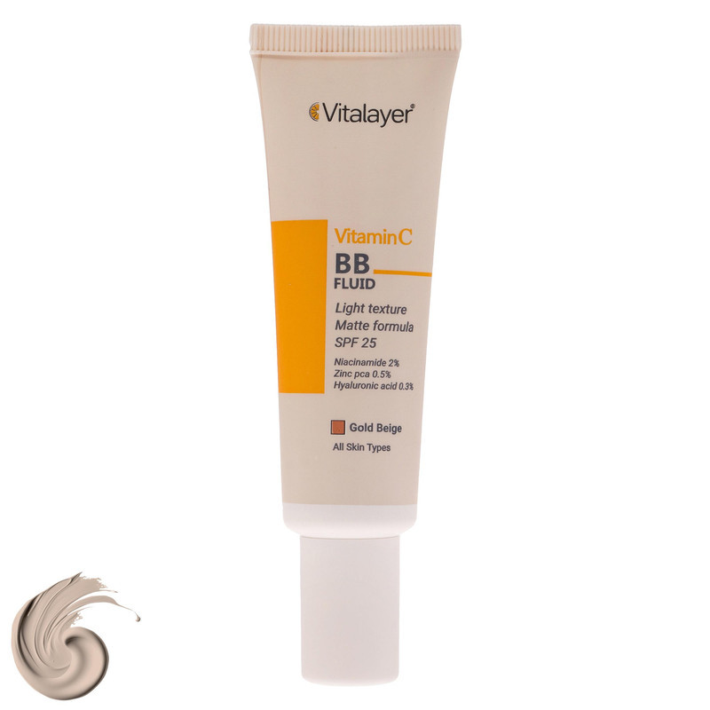کرم پودر BB ویتالیر مدل Vitamin C حجم 30 میلی لیتر