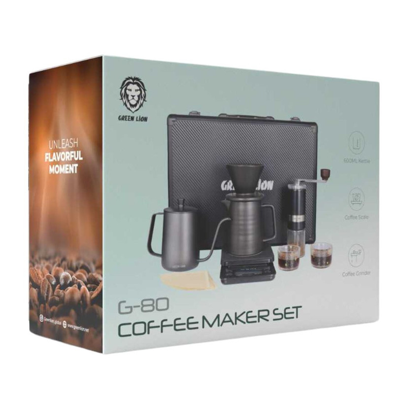 قهوه‌ساز گرین لاین مدل COFFEE MAKERSET G-80