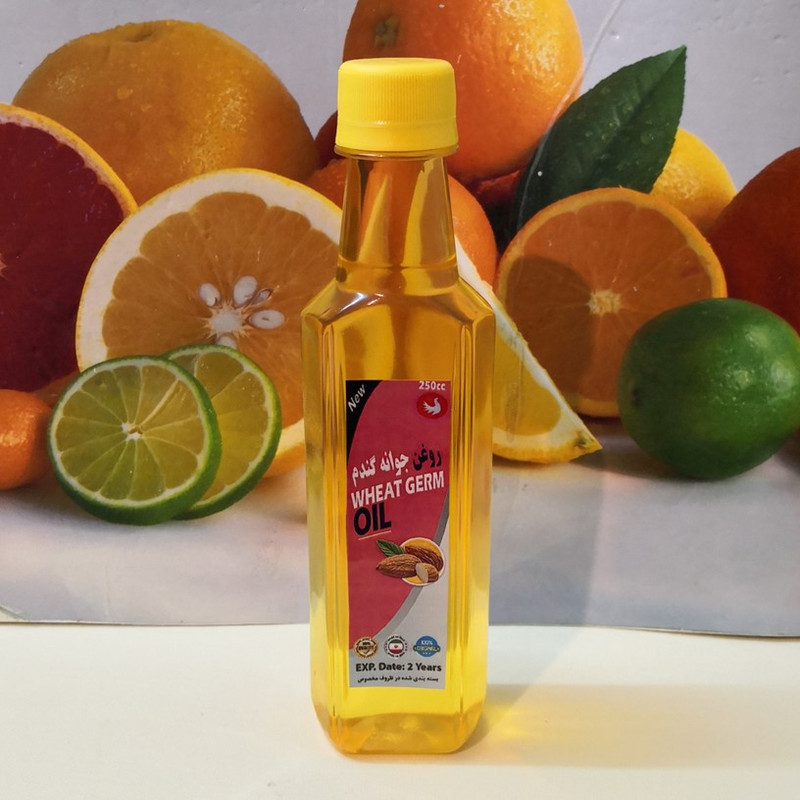 روغن جوانه گندم پامکا مدل پایه حجم 250 میلی لیتر