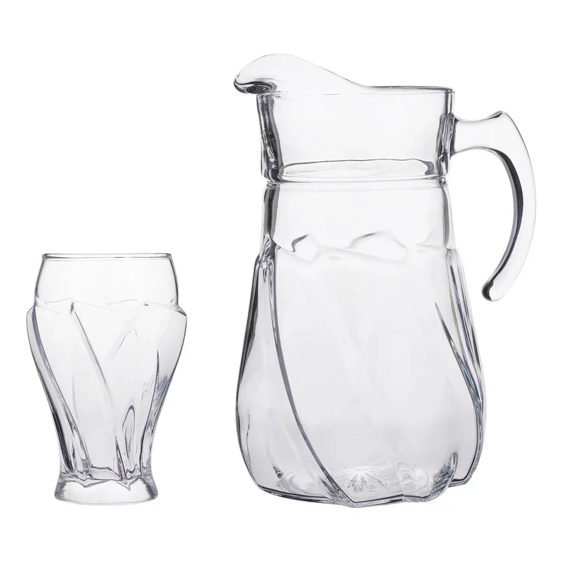 ست 7 تکه پارچ و لیوان ساکورا مدل SK18801300W
