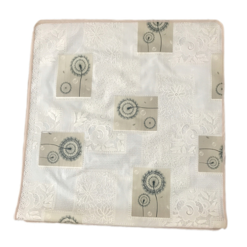 سفره 6 نفره مدل رویال طرح گیپور سایز 140×100 سانتی متر