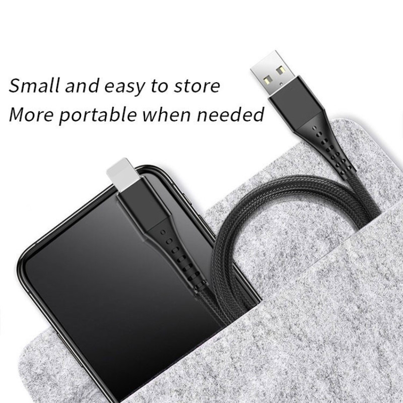 کابل تبدیل USB به لایتنینگ هزول مدل G22 طول 1 متر