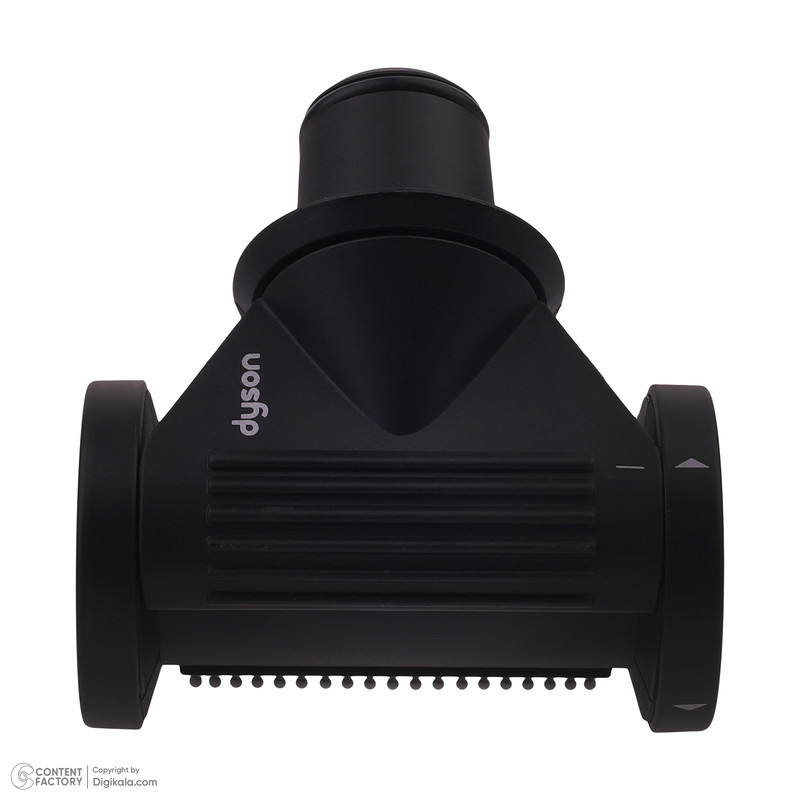 سشوار خانگی 220 وات دایسون مدل Supersonic hd16، موتور AC، وزن 2140 گرم، دارای سری برس‌دار گرد پهن، سری چرخشی، متمرکز‌کننده باریک، متمرکز‌کننده پهن، سری شانه‌دار با ویژگی صاف‌کنندگی، با قابلیت باد سرد