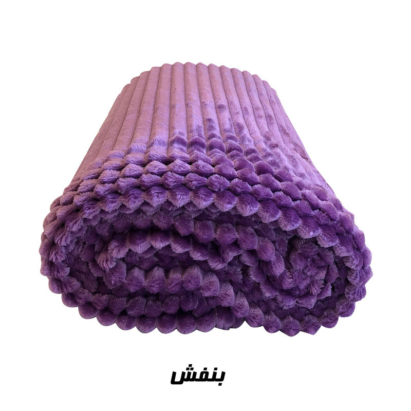 پتوی مسافرتی مدل ژله ای کبریتی یک نفره سایز 210x150 سانتی متر