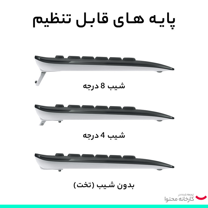 کیبورد و ماوس بی‌سیم لاجیتک مدل MK540