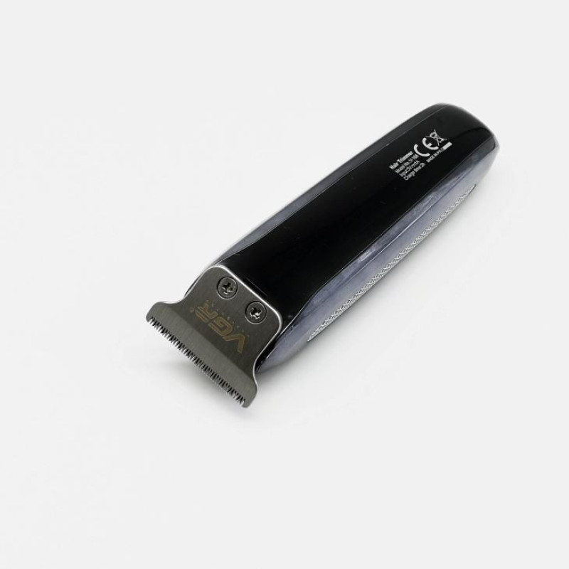 ماشین اصلاح موی بدن و صورت وی جی ار مدل V-168 با تیغه استیل ضد زنگ، طراحی ارگونومیک، شارژ USB، قابلیت تنظیم سرعت و شانه قابل تنظیم دستی