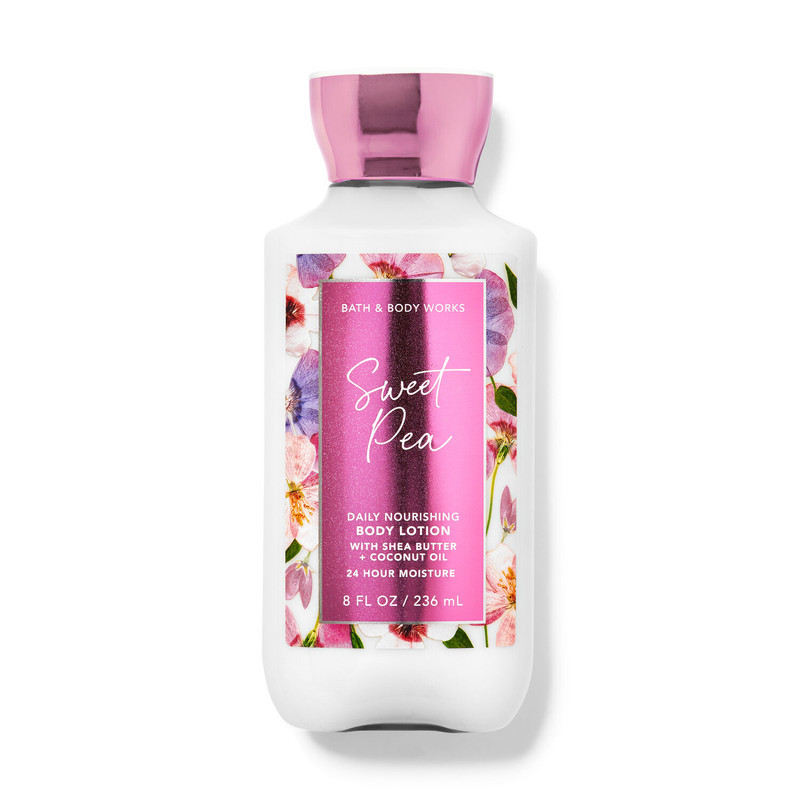 لوسیون بدن بس اند بادی ورکز مدل Sweet Pea حجم 236 میلی لیتر