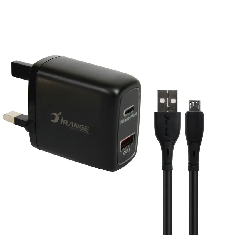 شارژر دیواری 45 وات 2 پورت آیرنج مدل LC 136 به همراه کابل USB‑C