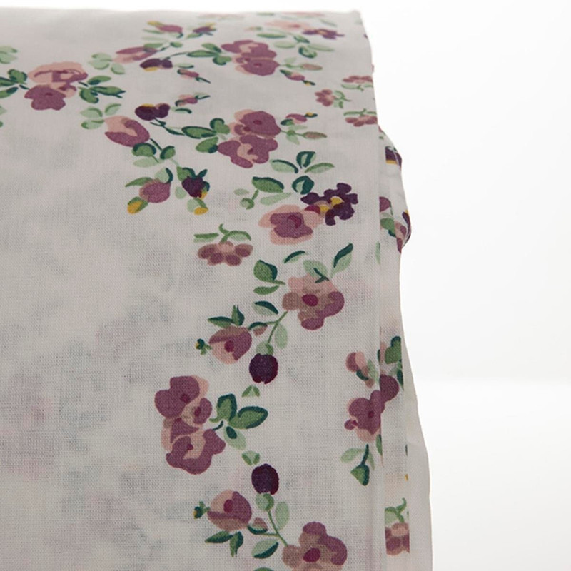 روکش لحاف پنبه انگلیش هوم مدل Violet Ivy دو نفره سایز 220x200 سانتی‌متر