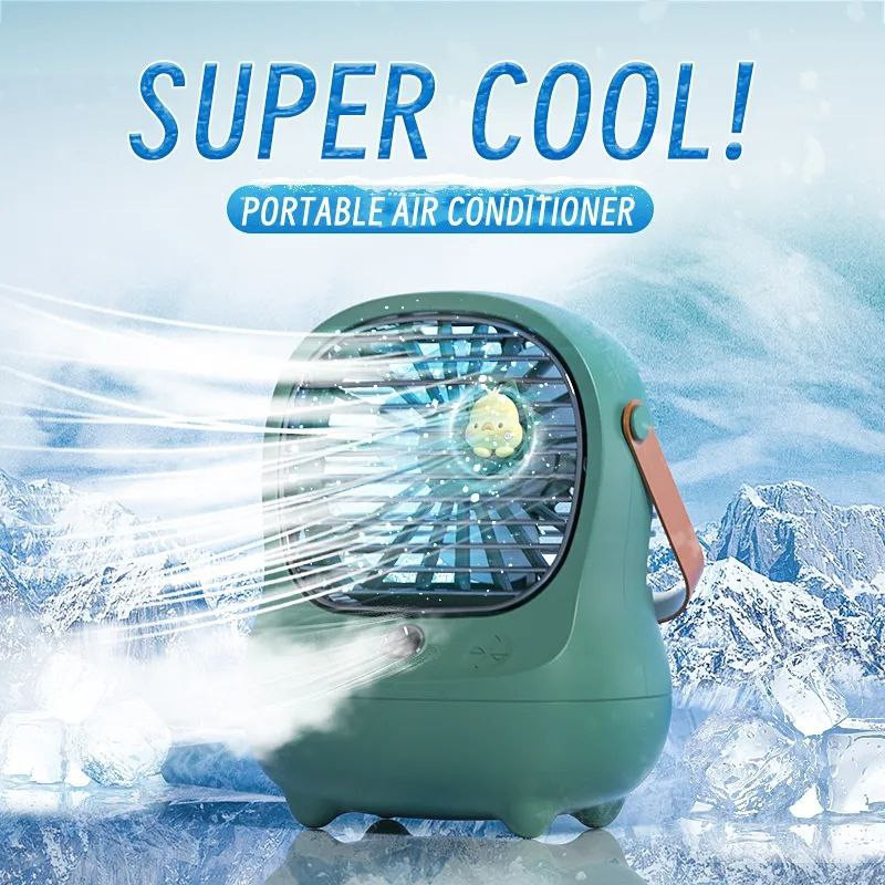 کولر آبی مینی فن USB مدل super cool