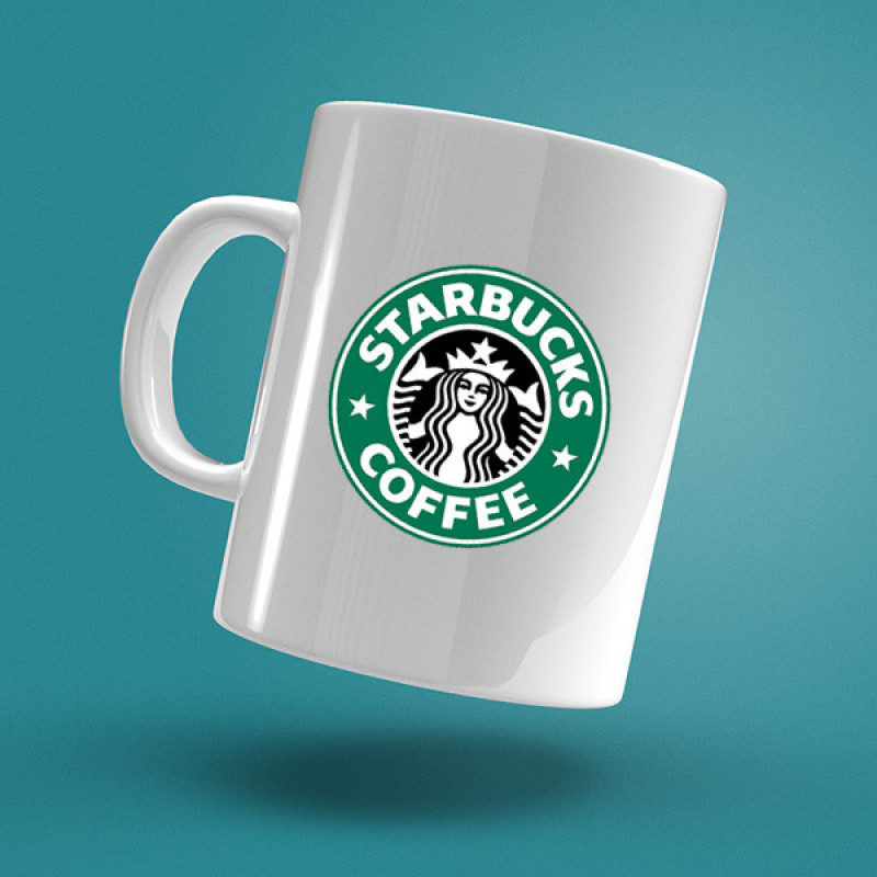ماگ سرامیکی طرح STARBUCKS