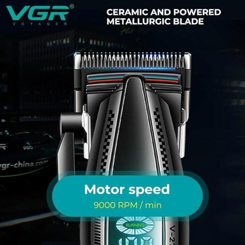 ماشین اصلاح موی سر و صورت وی جی ار مدل v-270