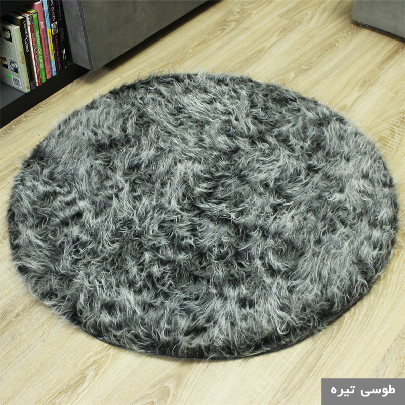 پادری هیراد هوم فرنشینگ طرح خز فانتزی سایز 90×90 سانتی متر